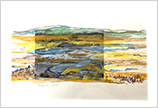 Gavure par MCBOH peintre plasticien Marie Claude Bohnenblust Lenglart