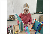 Peinture Sculpture carton par Marie-Claude Bohnenblust Lenglart Peintre Plasticien