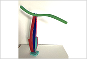 Peinture Sculpture carton par Marie-Claude Bohnenblust Lenglart Peintre Plasticien